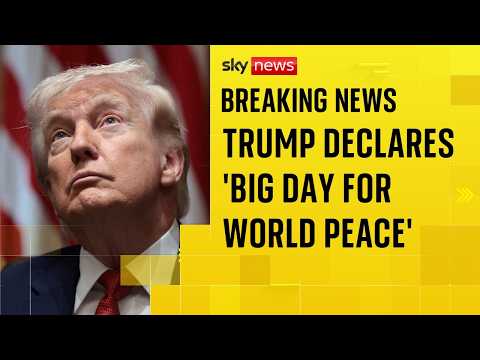 BREAKING: Trump declares ‘big day for world peace’ following two-week ceasefire | Iran war