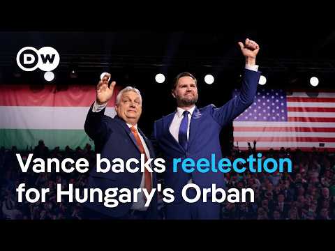 Why JD Vance is in Hungary backing Orban | DW News