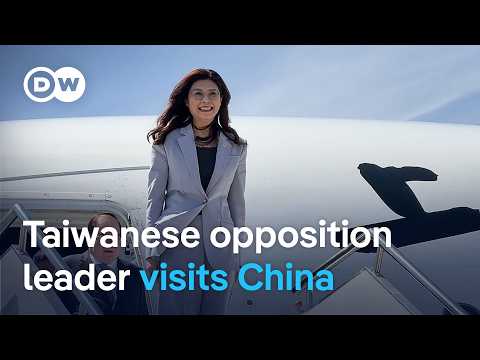 Taiwan opposition leader in China ‘peace’ mission | DW News