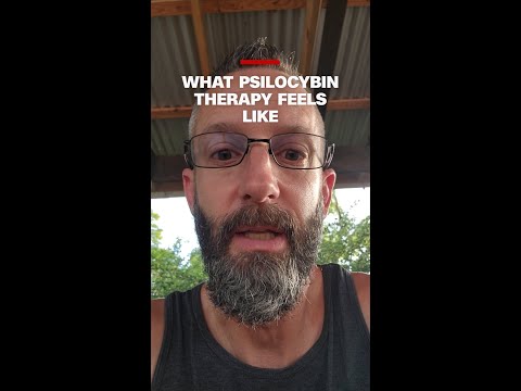 What psilocybin therapy feels like