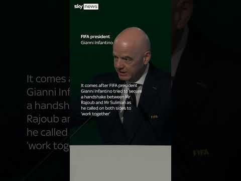 Infantino’s attempt to secure Israel-Palestine handshake backfires