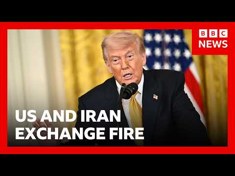 Trump says US-Iran ceasefire still in place after exchange of fire in Strait of Hormuz | BBC News