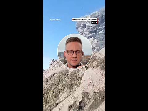 Hikers caught in deadly Indonesian volcanic eruption