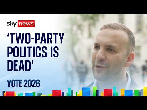 Green leader Zack Polanski claims two-party politics is ‘dead and buried’ | Vote 2026