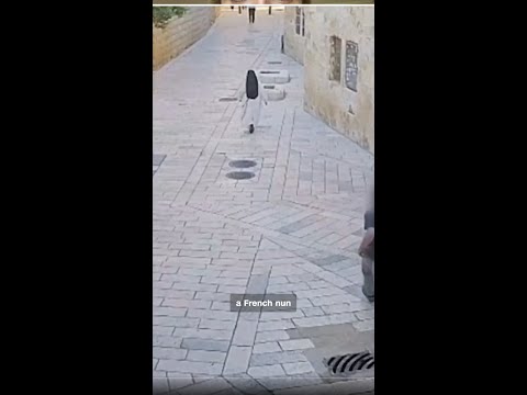 Nun attacked in the old city of Jerusalem