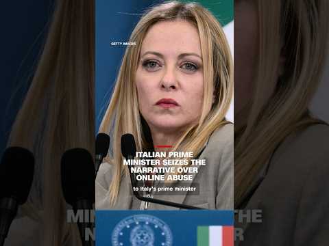 Italian Prime Minister seizes the narrative over online abuse