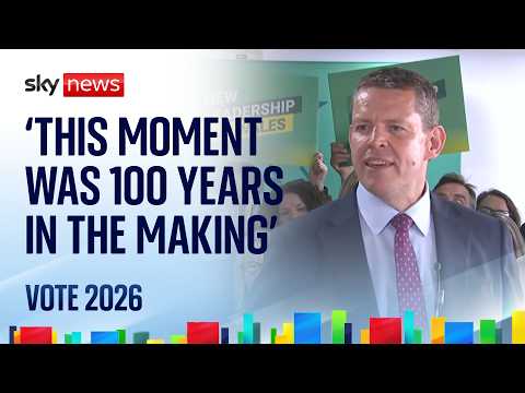 Plaid Cymru ‘ready to form next government of Wales’, leader declares | Vote 2026