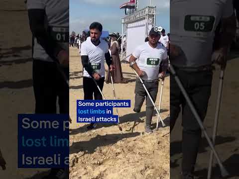 Palestinians race in first marathon since the beginning of the war | DW News