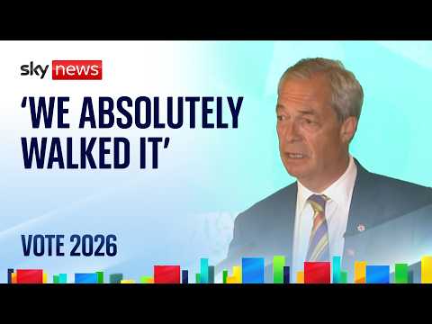 ‘We’ve absolutely walked it’ – Farage claims historic council victories