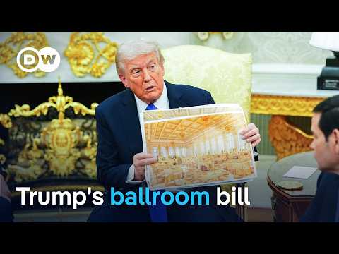 Trump’s White House ballroom could cost taxpayers $1 BILLION | DW News