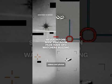 ‘Never-before-seen’ Pentagon files have UFO watchers buzzing