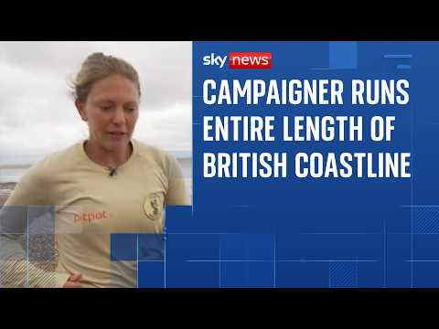 ‘Depression was my reason why’: Campaigner runs entire British coastline