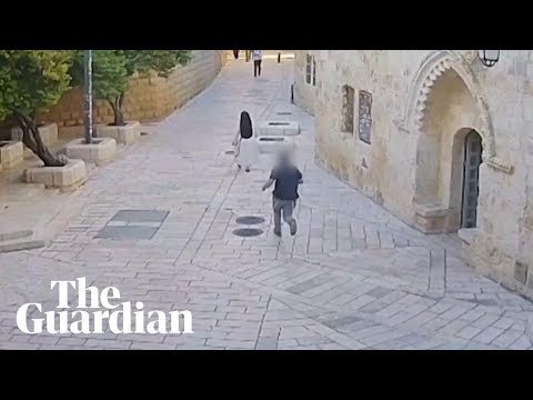 CCTV captures moment a man attacks a nun in Jerusalem