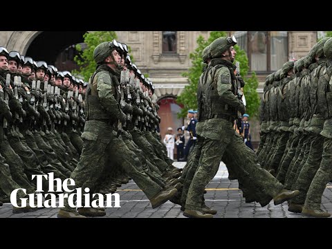 Putin says Russia will prevail at scaled-down Victory Day parade