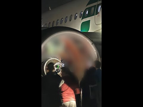 Plane strikes person walking on airport runway
