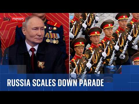 Russia holds scaled-down military parade in Moscow’s Red Square