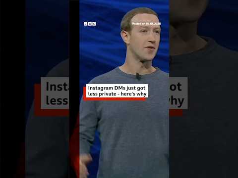 Instagram DMs just got less private – here’s why. #Instagram #Privacy #BBCNews
