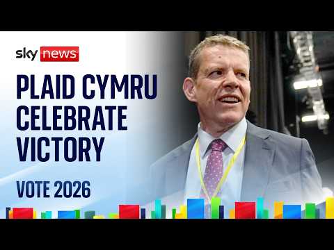 Plaid Cymru celebrate victory in Wales as Labour is wiped out
