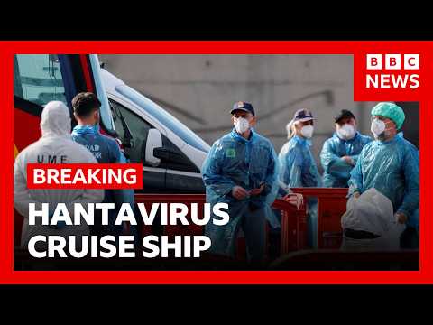 Hantavirus-hit cruise ship passengers evacuated in Tenerife | BBC News