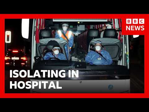 Tourists on hantavirus-hit cruise ship isolating in hospital | BBC News