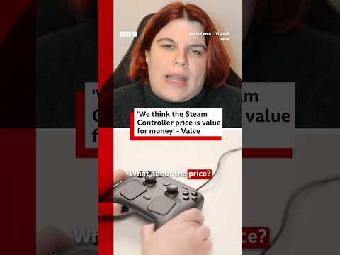 ‘Steam Controller is value for money’ says Valve engineer. #Steam #Valve #Gaming #BBCNews