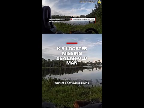 K-9 locates missing 96-year-old man