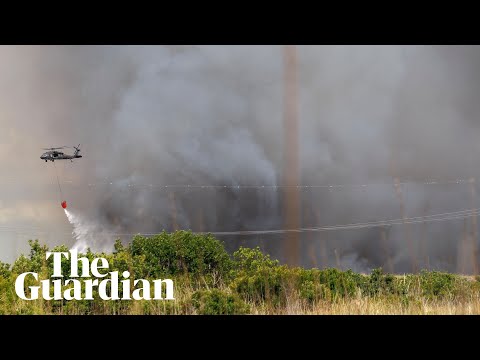 Huge plumes of smoke rise over Florida as Everglades wildfire rages