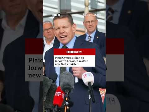 Plaid Cymru’s Rhun ap Iorwerth has been formally elected Wales’ new first minister. #Wales #BBCNews