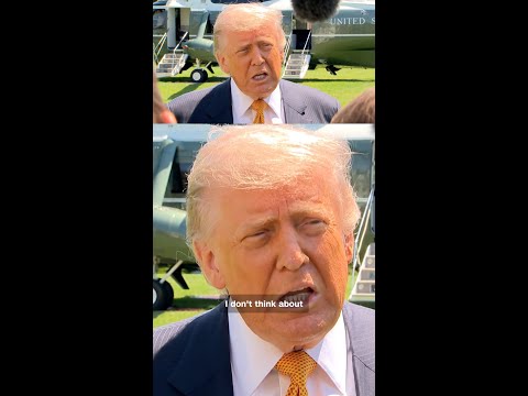 Trump: I don’t think about Americans’ financial situation