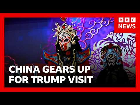 China gears up for Donald Trump visit | BBC News