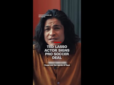 Ted Lasso actor signs pro soccer deal