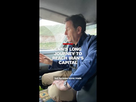 CNN’s long journey to reach Iran’s capital