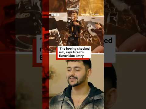 ‘The booing shocked me’, says Israel’s Eurovision entry. #Israel #Eurovision #BBCNews