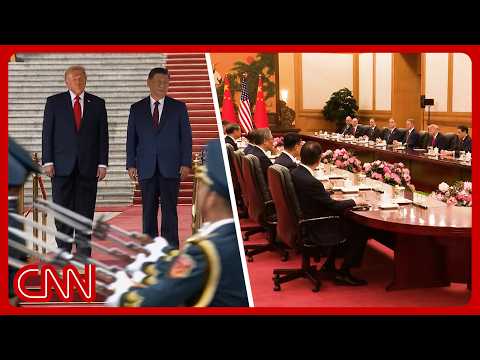 Pomp & circumstance: Xi welcomes Trump before bilateral talks