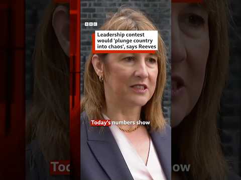 Leadership contest would ‘plunge country into chaos,’ says Rachel Reeves. #KeirStarmer #BBCNews
