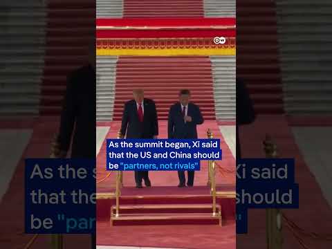 China lays out the red carpet for Trump in Beijing | DW News