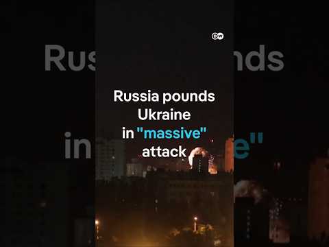 Russia pounds Ukraine in overnight attacks | DW News