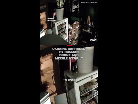 Ukraine barraged by Russian drone and missile assault