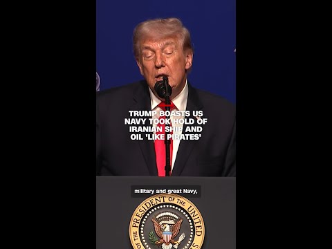 Trump boasts US Navy took hold of Iranian ship and oil ‘like pirates’