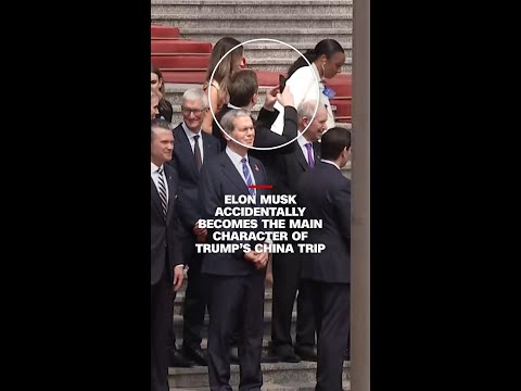 Elon Musk accidentally becomes the main character of Trump’s China trip