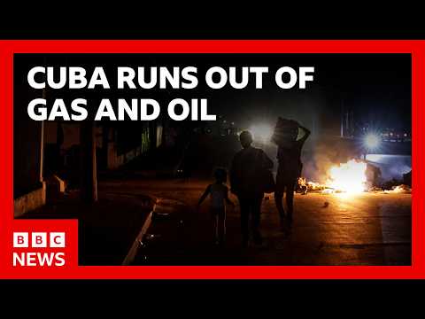 Cuba’s government says country has run out of diesel and oil | BBC News
