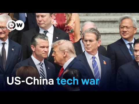 What are tech CEOs seeking in China with Trump? | DW News