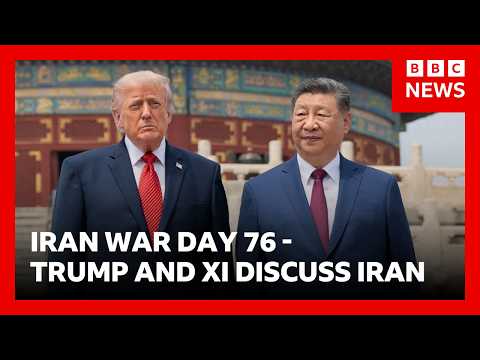 Iran asks Brics allies to condemn US and Israel as Trump and Xi discuss Strait of Hormuz | BBC News