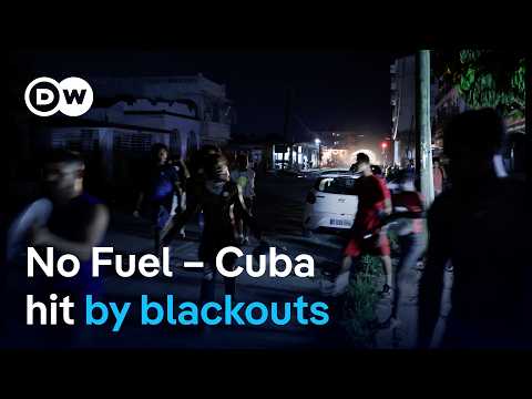 Rare protests erupt in Cuba as blackouts deepen and US aid offer adds political pressure | DW News