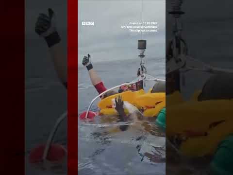 US Air Force rescues 11 people after plane crash off Florida coast. #BBCNews