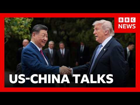Trump and Xi conclude ‘very successful’ talks in Beijing, but no deals announced | BBC News