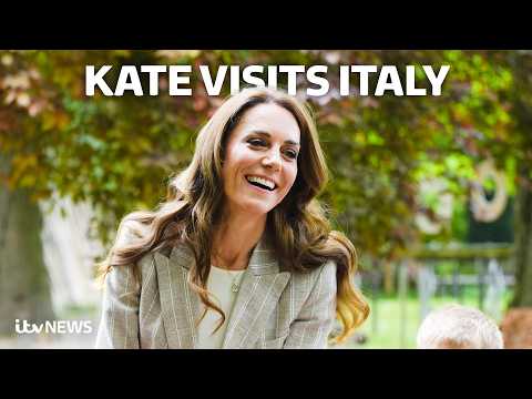 WATCH: Highlights of the Princess of Wales’ first solo trip to Italy since her cancer diagnosis