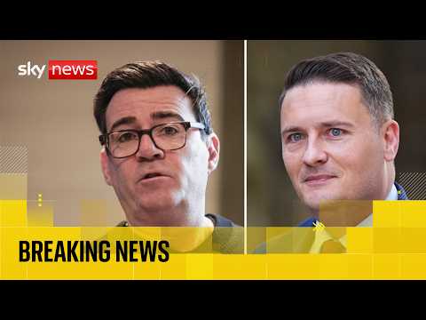 Streeting backs Burnham to be Makerfield by-election candidate | Live coverage and analysis