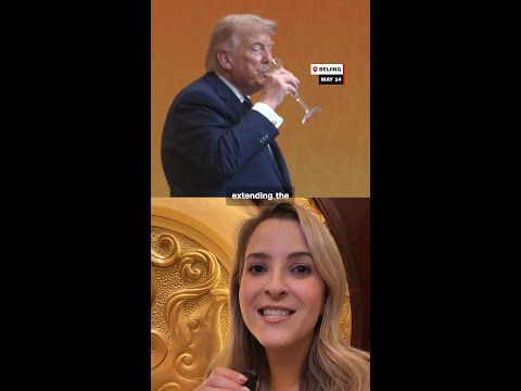 Trump’s champagne sip in Beijing says a lot