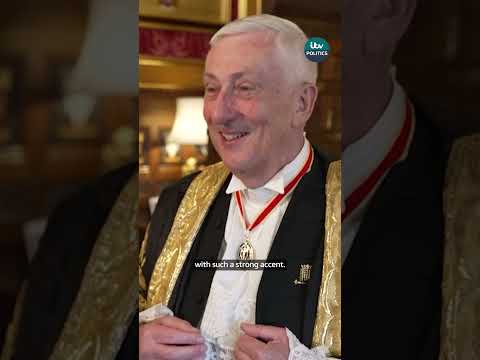 Speaker Hoyle on his strong Lancastrian accent
